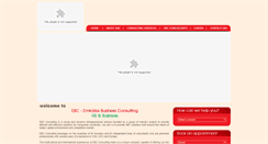 Desktop Screenshot of ebcconsulting.ae